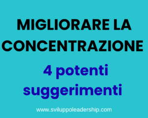 Come migliorare la concentrazione: 4 potenti suggerimenti