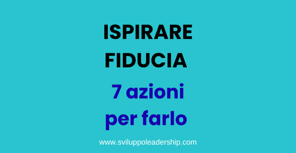 ispirare fiducia