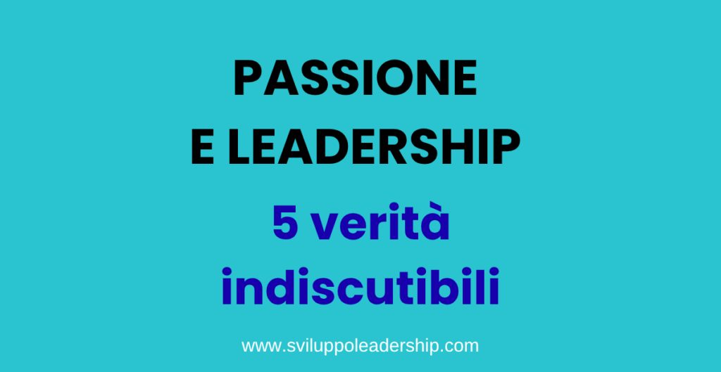 passione e leadership