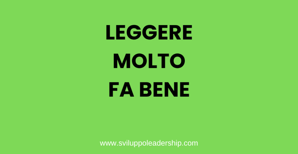 leggere molto fa bene al successo