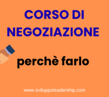 Corso di negoziazione: perché un aspirante leader dovrebbe farne uno