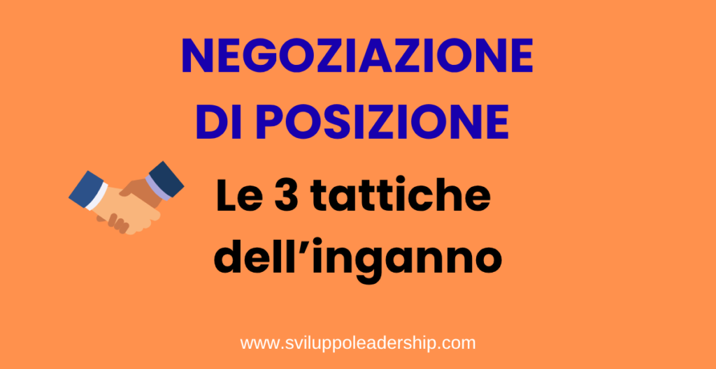 negoziazione di posizione
