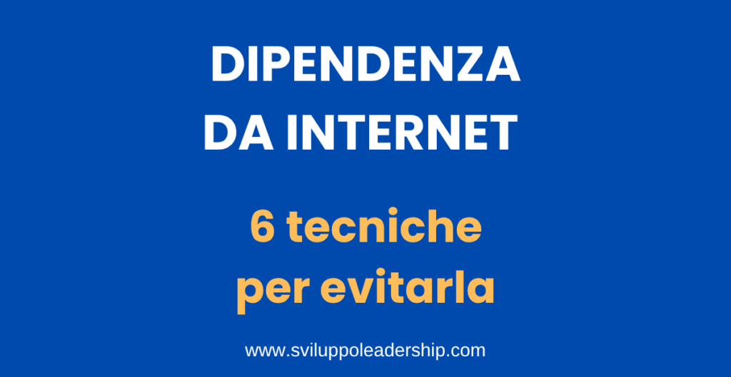 dipendenza da internet