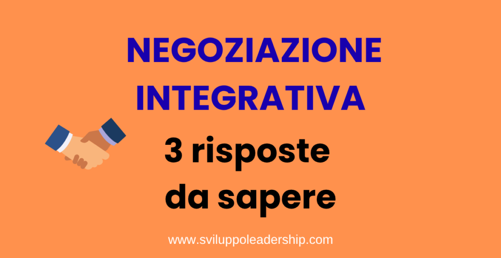 negoziazione integrativa