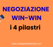 Negoziazione win-win: i 4 pilastri per un accordo vincente